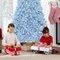 Best Choice Products Artificial Christmas Tree, Premium Unlit Pine Design, Dense Branches w/Easy Assembly - Baby Blue